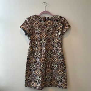 ZARA trafaluc print dress